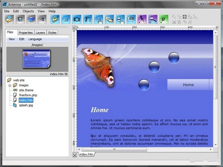 Antenna Web Design Studio 4.81